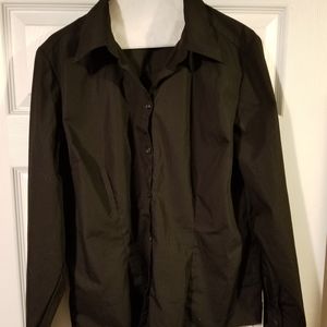 Van Heusen For Her Ladies Long Sleeve Dress Shirt. Size: L (14-16)